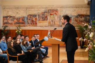 Magyar Levente előadása az MKÖ 15 éves fennállása alkalmából